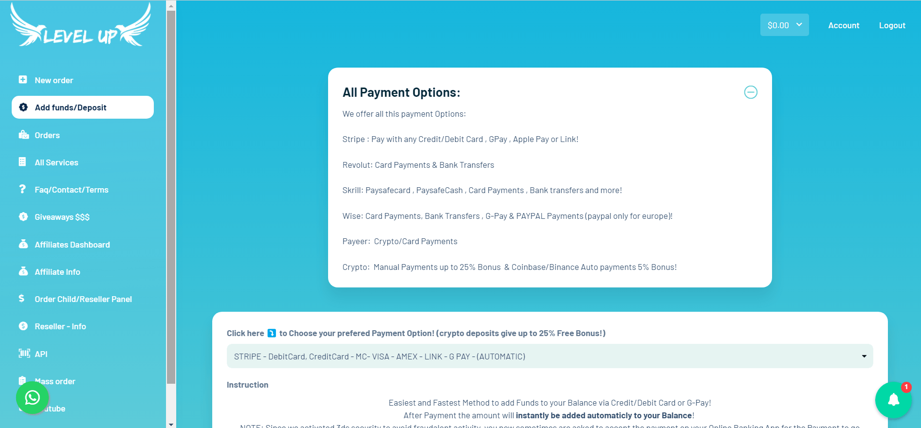 Levelup-Socialinfluencer